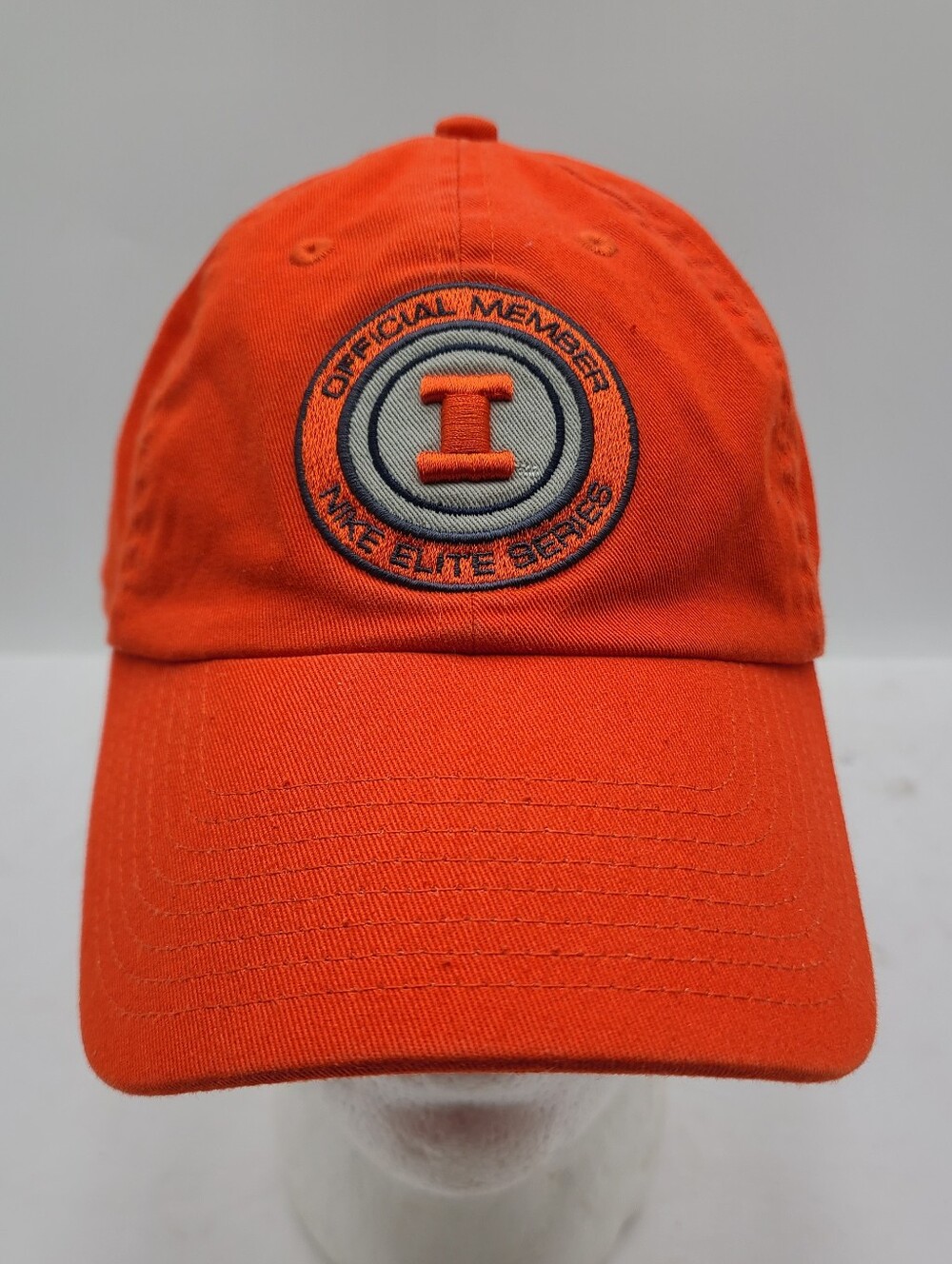 B55 VTG Illinois Fighting Illini Nike Elite Strapback Hat Basketball Final Four